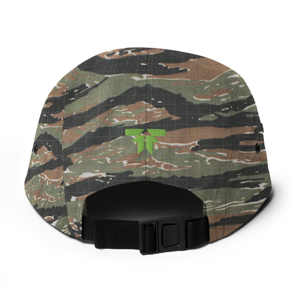 5 - Panel cap army - Lion rasta - Fliukka street wear.