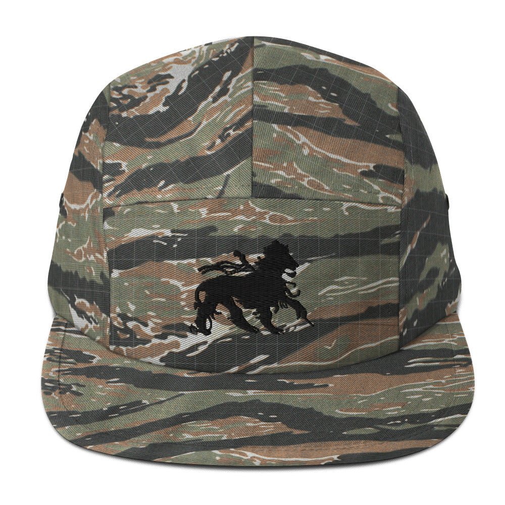 5 - Panel cap army - Lion rasta - Fliukka street wear.