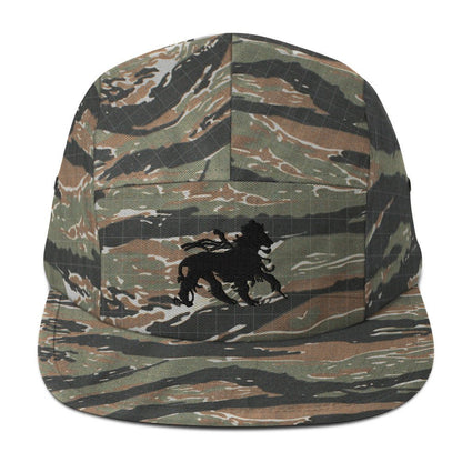5 - Panel cap army - Lion rasta - Fliukka street wear.