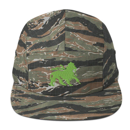 5 - Panel cap army - Lion rasta - Fliukka street wear.
