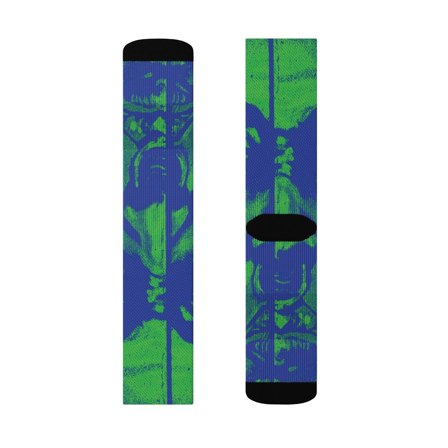 Crew socks - Divided face - Fliukka Clothing.