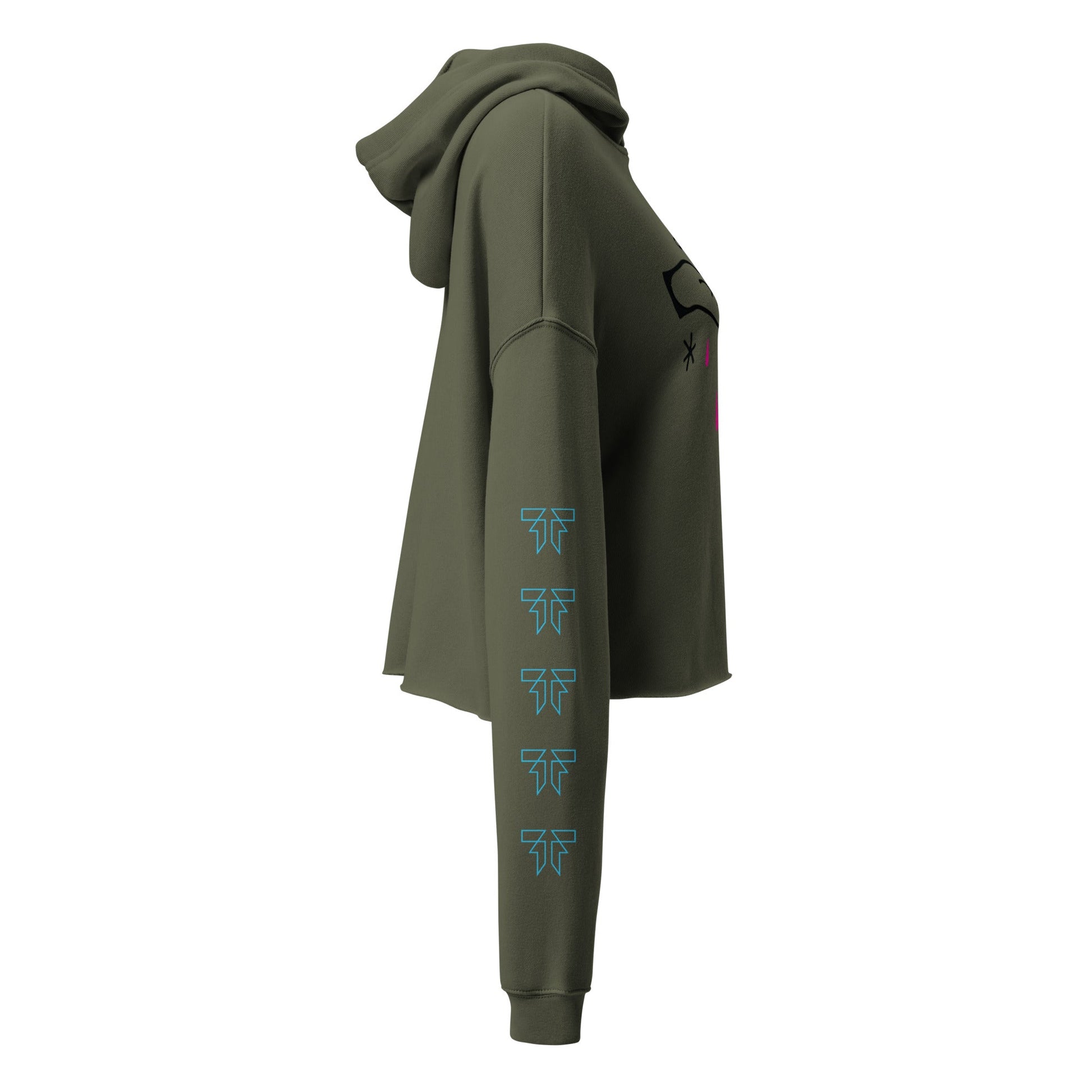 Crop Hoodie - Fliukka street wear.