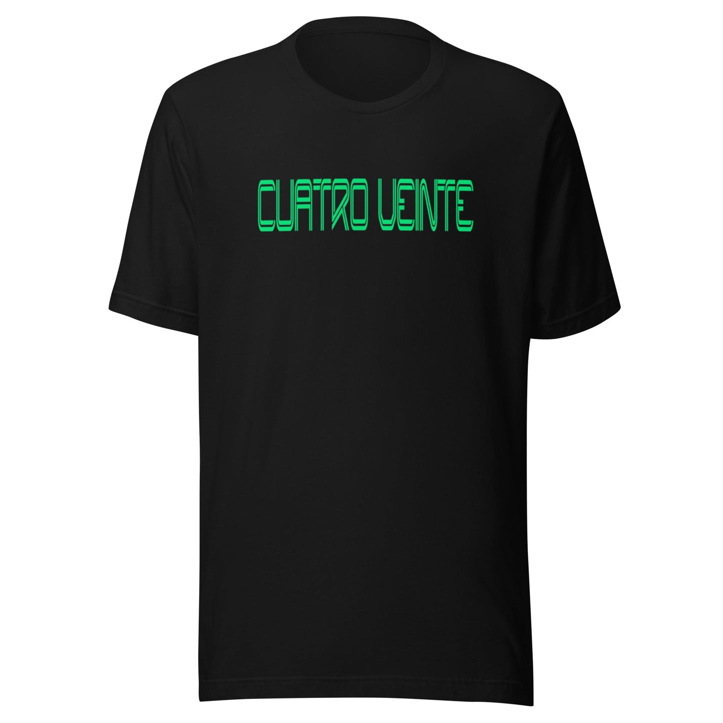 Cuatroveinte black - Unisex t-shirt - Fliukkastreetwear