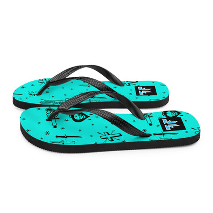 Flip - Flops - Daggers & crosses - Fliukka Clothing.