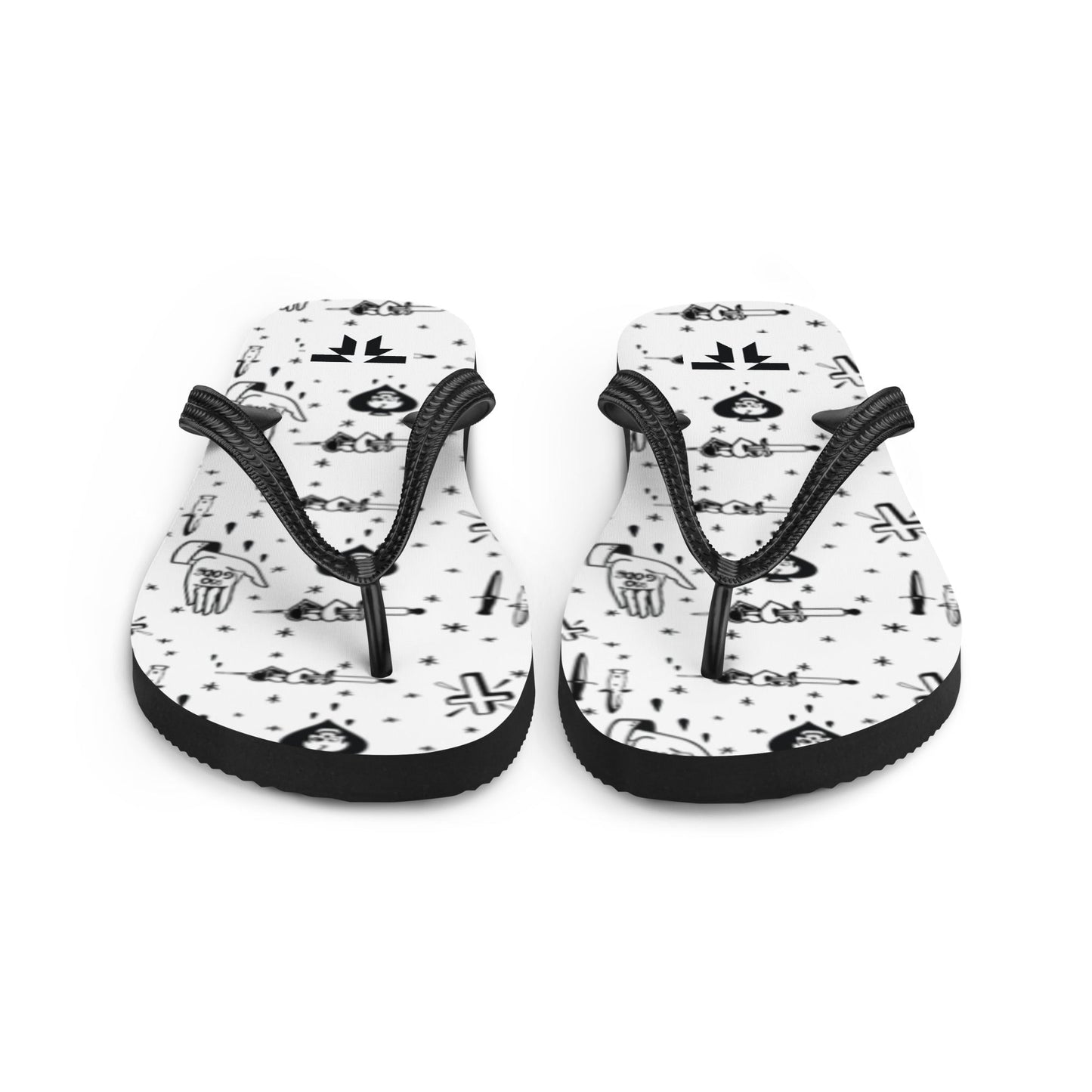 Flip - Flops - Daggers & crosses - Fliukka Clothing.