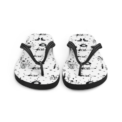 Flip - Flops - Daggers & crosses - Fliukka Clothing.