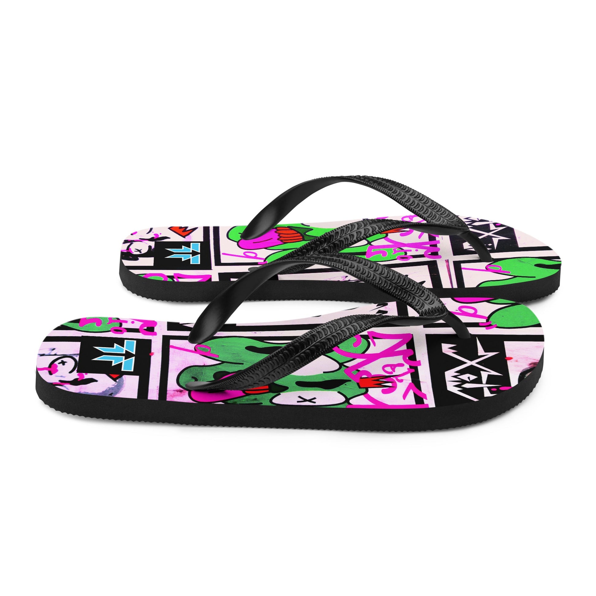 Flip - Flops - Salinas Acid - Fliukka Clothing.