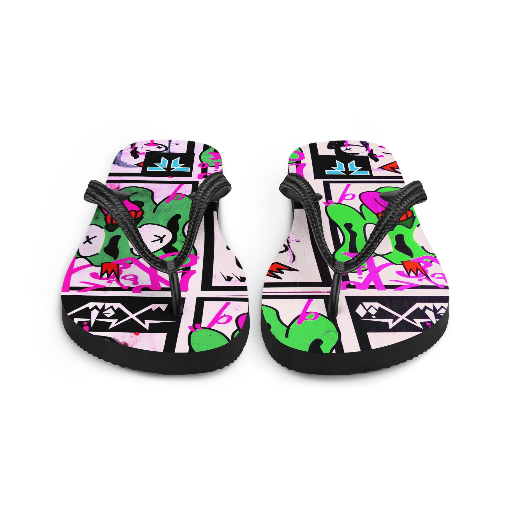 Flip - Flops - Salinas Acid - Fliukka Clothing.