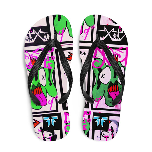 Flip - Flops - Salinas Acid - Fliukka Clothing.