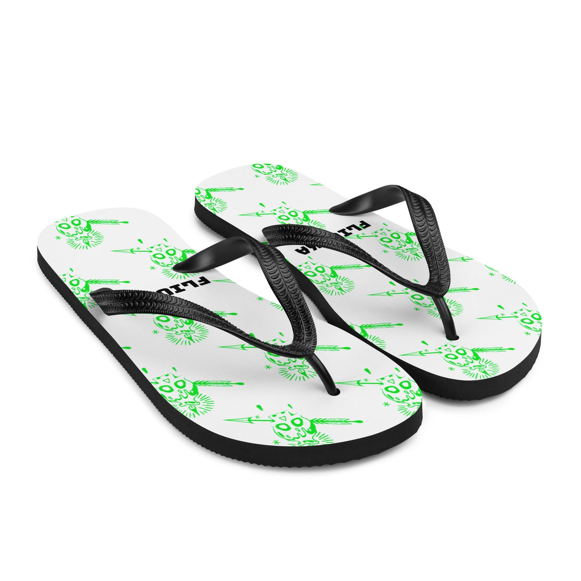 FLIUKKA "URBAN SLIDES" GREEN FLIP - FLOPS - Fliukka