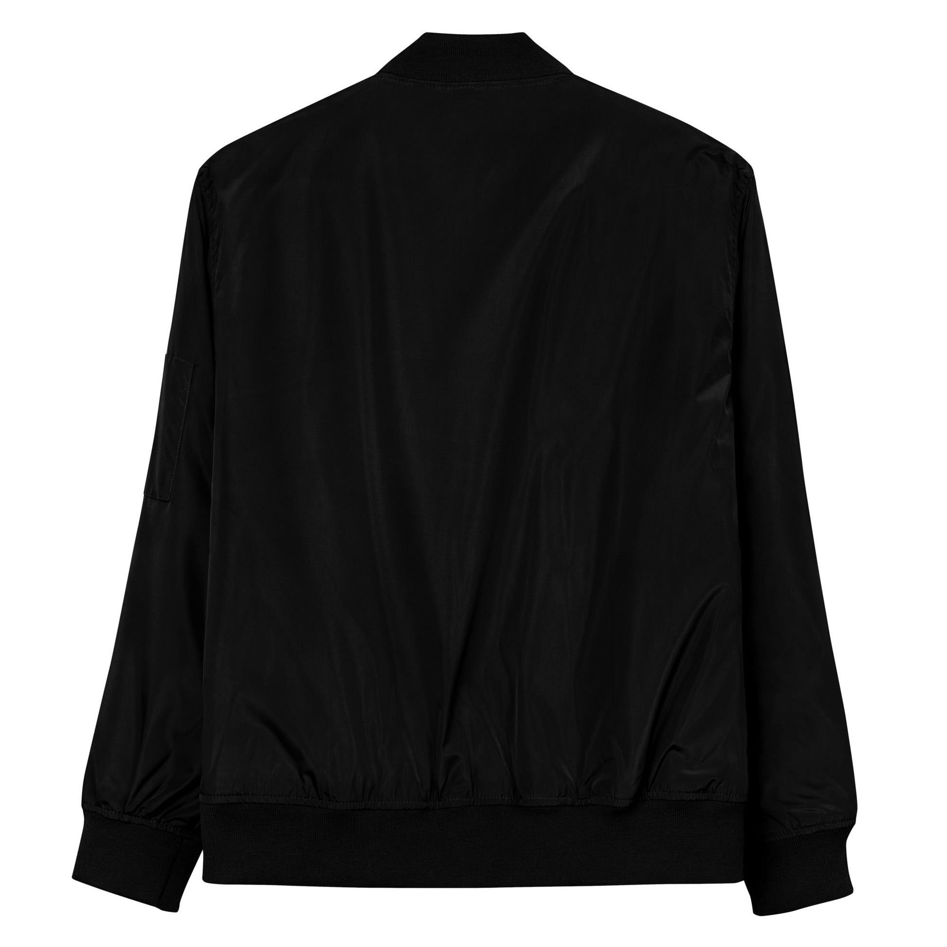 Premium recycled bomber jacket - Fliukka logo - Fliukka Clothing.