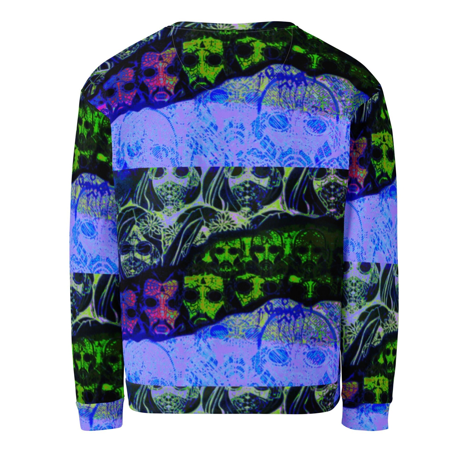 Unisex all over - Psychedelic skull 0.2 - Fliukka street wear.