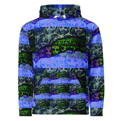 Unisex all over - Psychedelic skull - Fliukka street wear company.