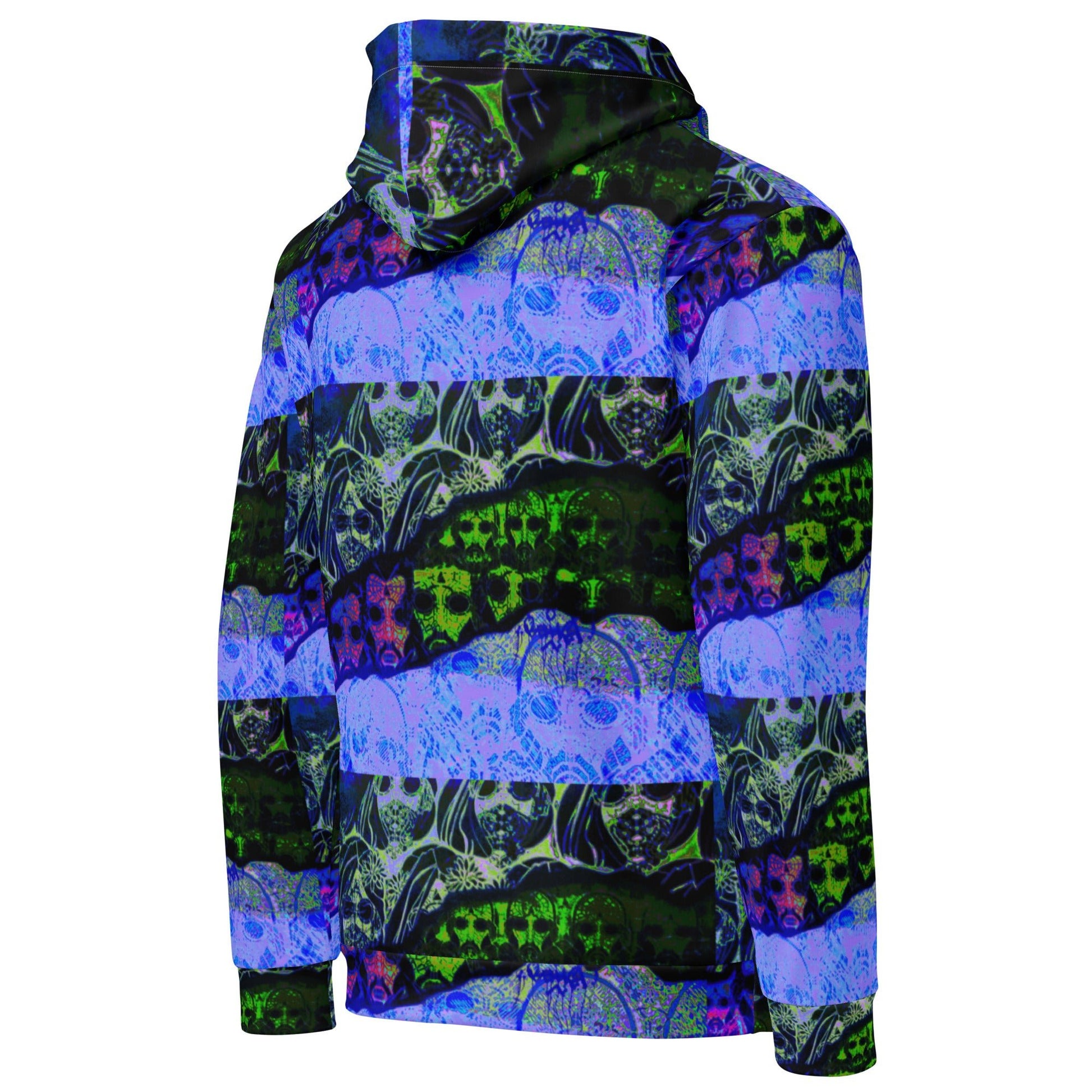 Unisex all over - Psychedelic skull - Fliukka street wear company.