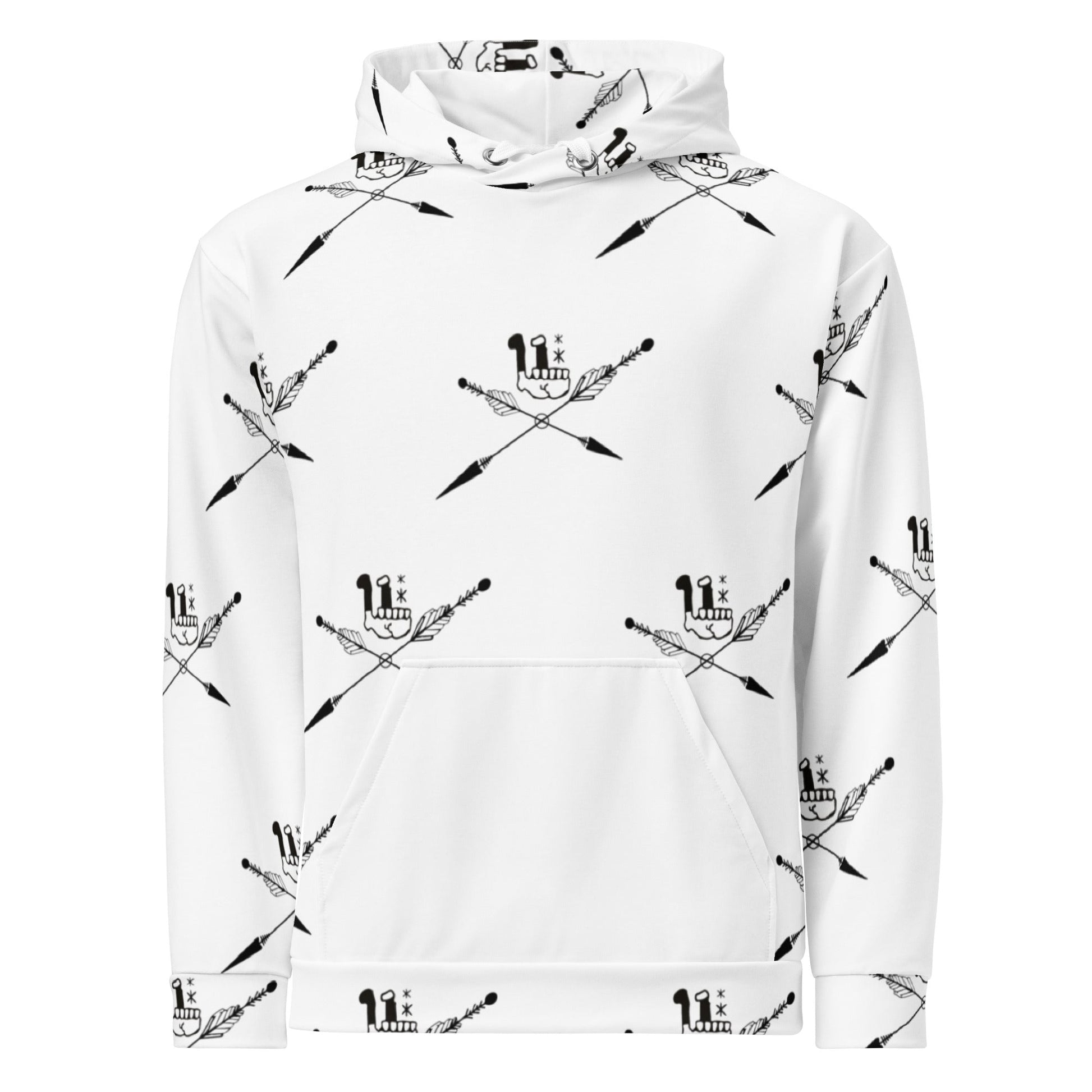 Unisex Hoodie + Force Croossed Arrow - Fliukka Clothing ...