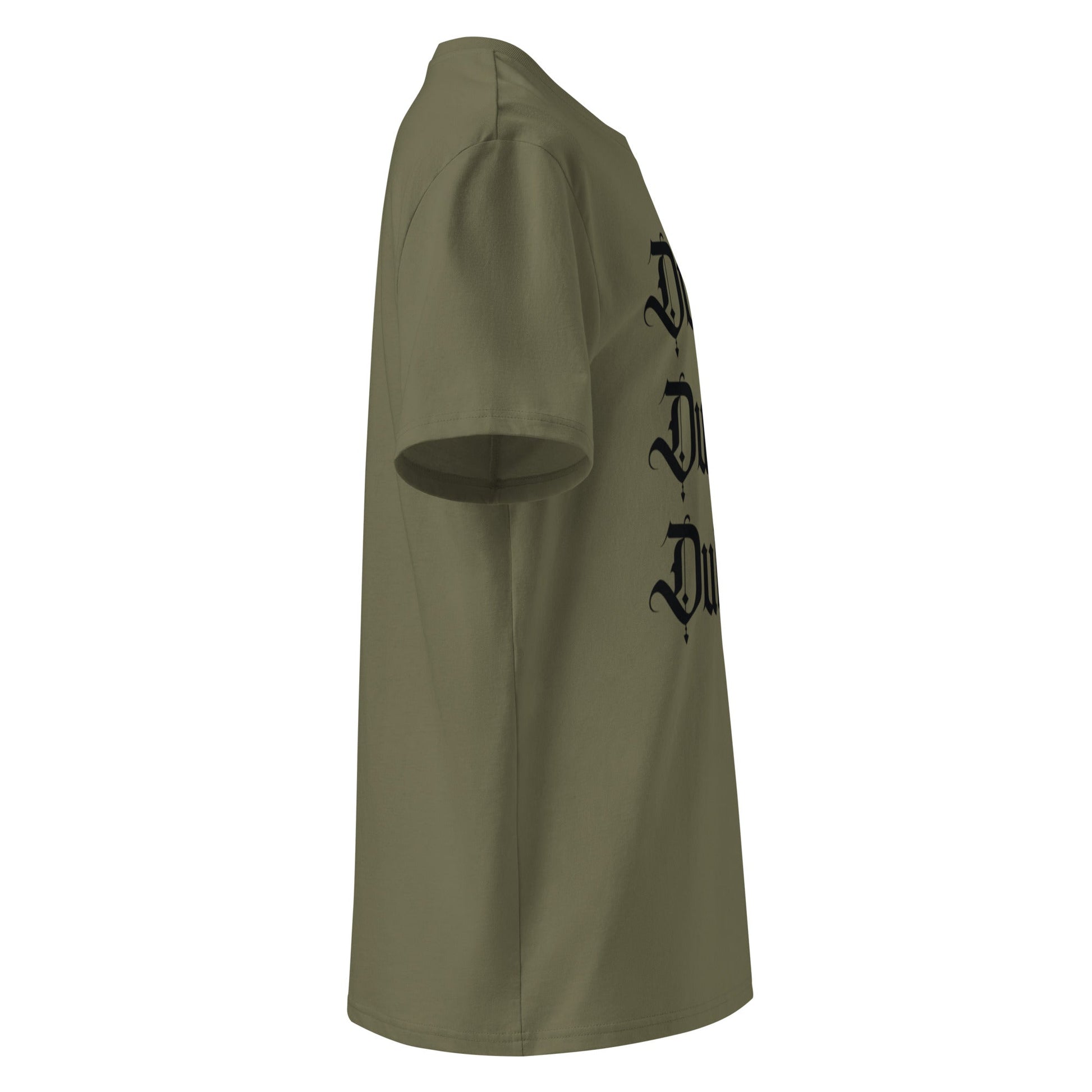 Unisex organic cotton t-shirt - Dub army - Fliukka Clothing.