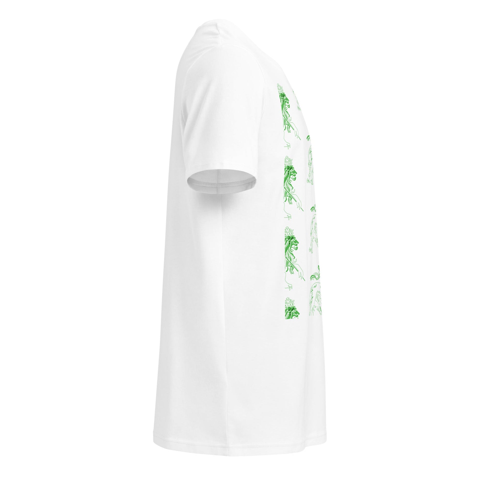 Unisex organic mid - light t-shirt Lion - Fliukka Clothing.