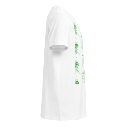 Unisex organic mid - light t-shirt Lion - Fliukka Clothing.