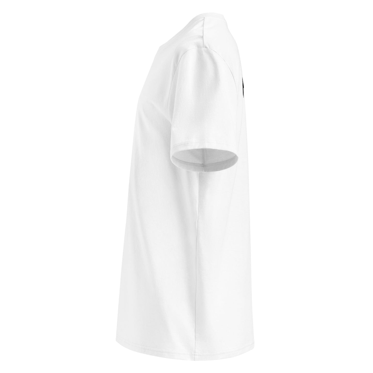 Unisex organic ribbed neck t-shirt - Fliukka street wear.
