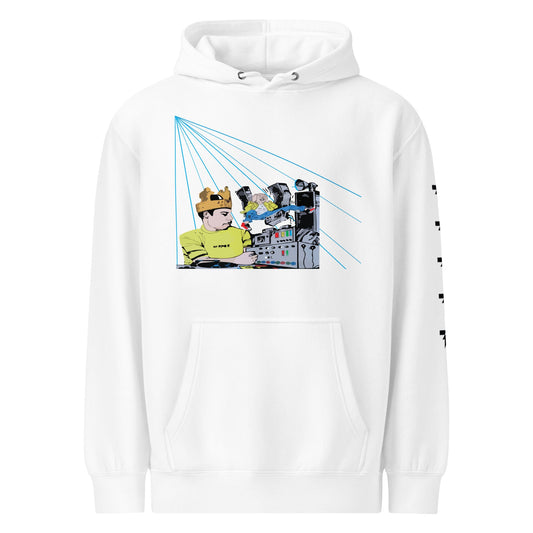 Unisex premium mid - weight hoodie - Fliukka street wear.