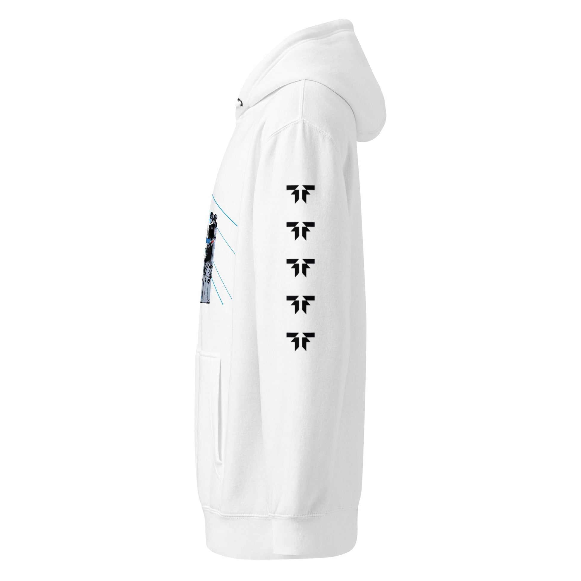 Unisex premium mid - weight hoodie - Fliukka street wear.