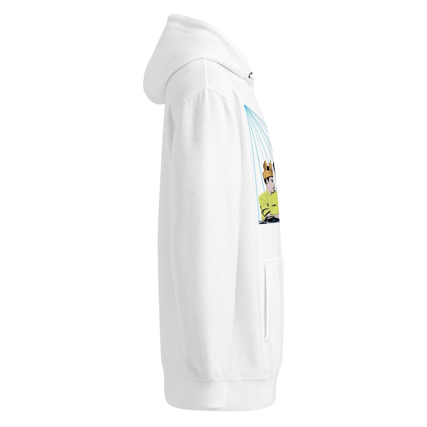 Unisex premium mid - weight hoodie - Fliukka street wear.