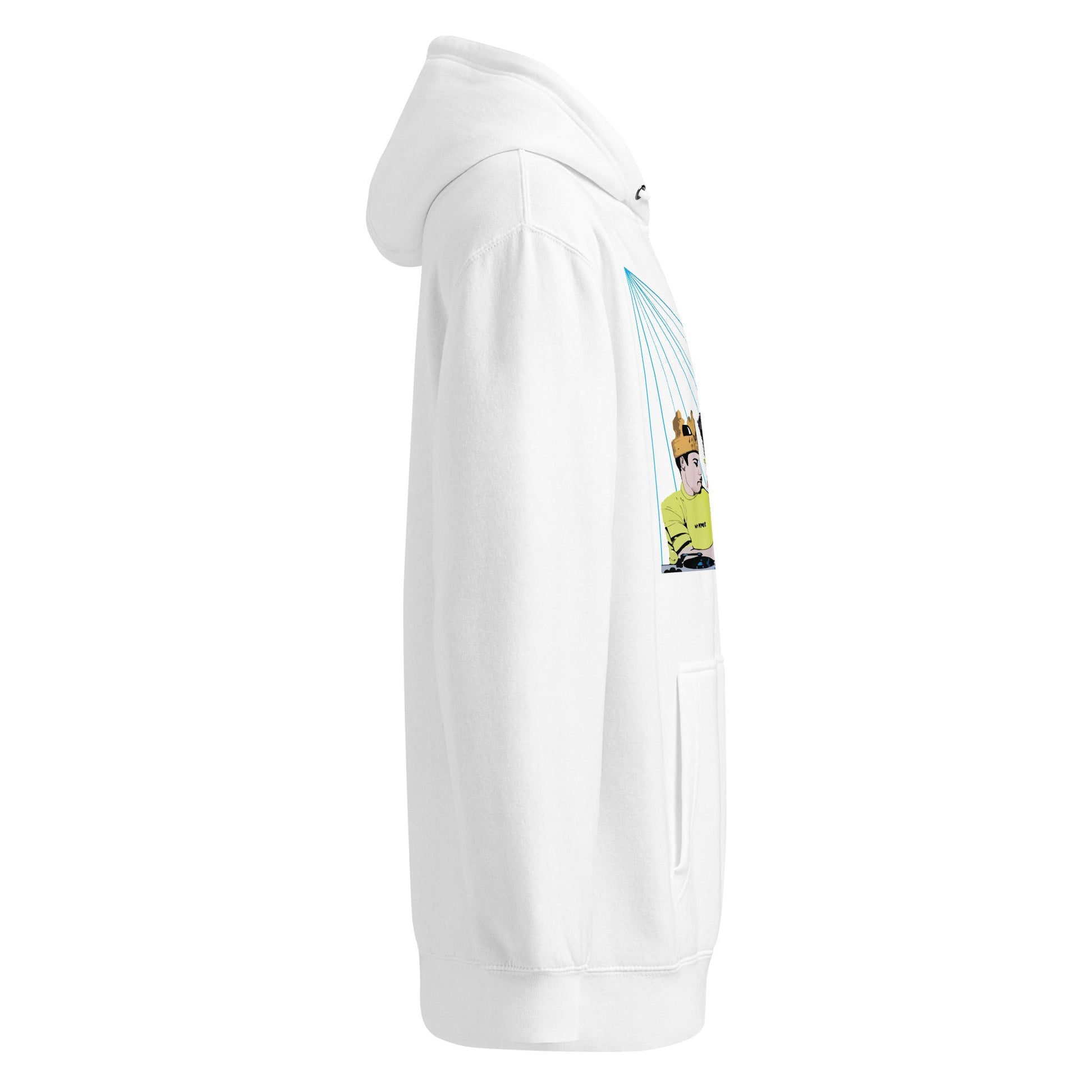 Unisex premium mid - weight hoodie - Fliukka street wear.