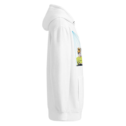 Unisex premium mid - weight hoodie - Fliukka street wear.