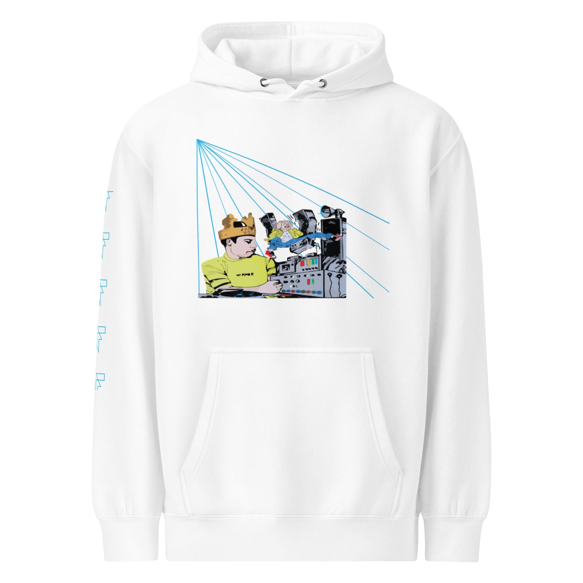 Unisex premium mid - weight hoodieWW - Fliukka street wear.
