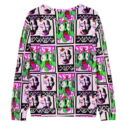 Unisex Sweatshirt - Salinas acid front - Fliukka Clothing