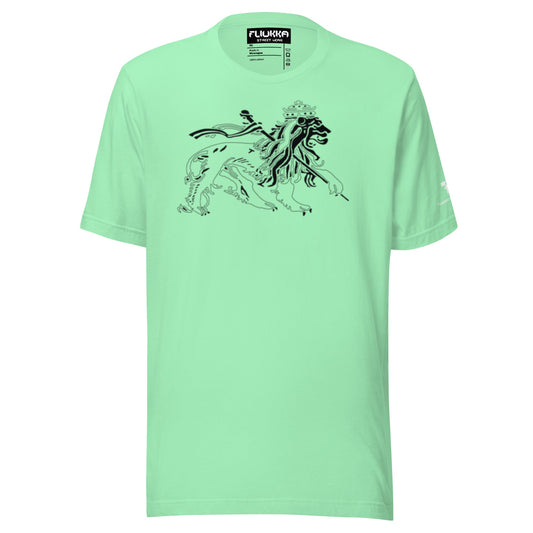 Unisex t-shirt - Lion - Fliukka Clothing.