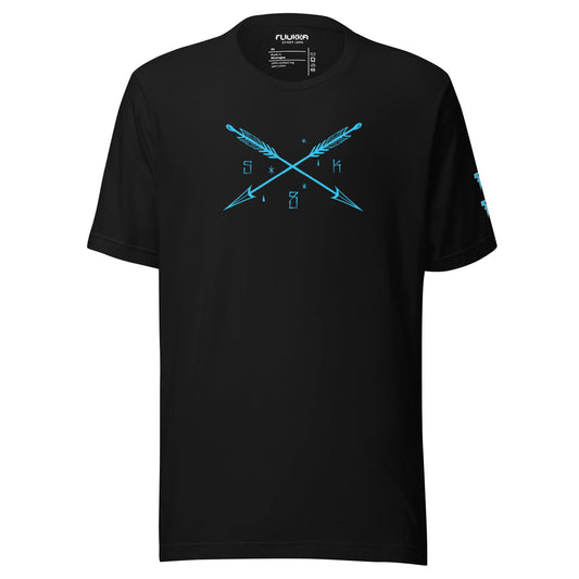 Unisex t-shirt - SK8 (skate) black - Fliukka Clothing.
