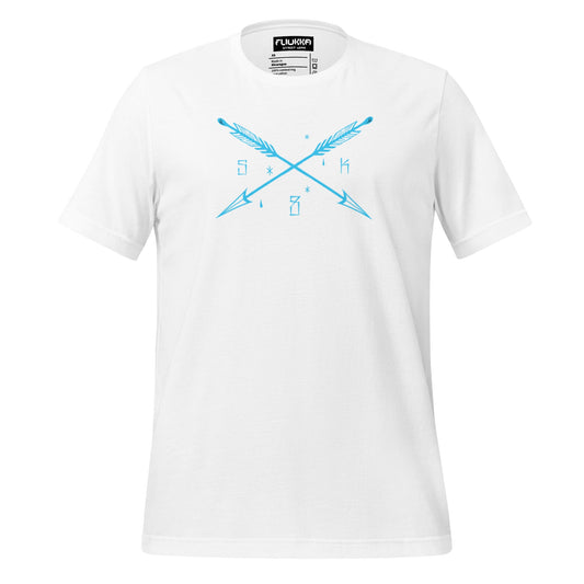 Unisex t-shirt - SK8 (skate)white - Fliukka Clothing.