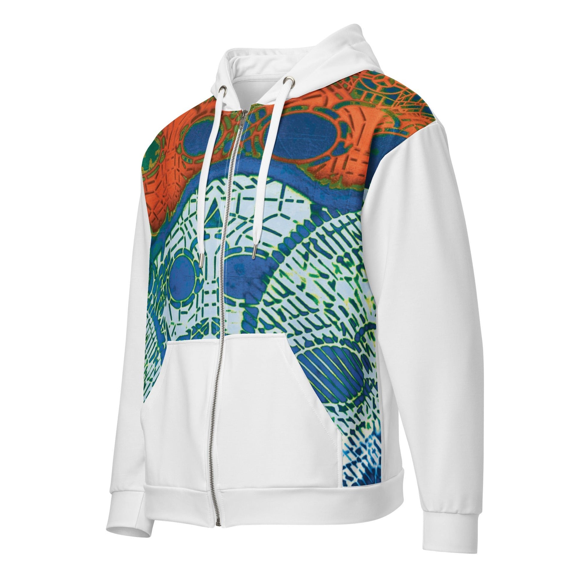 Unisex zip hoodieW - Fliukka street wear.