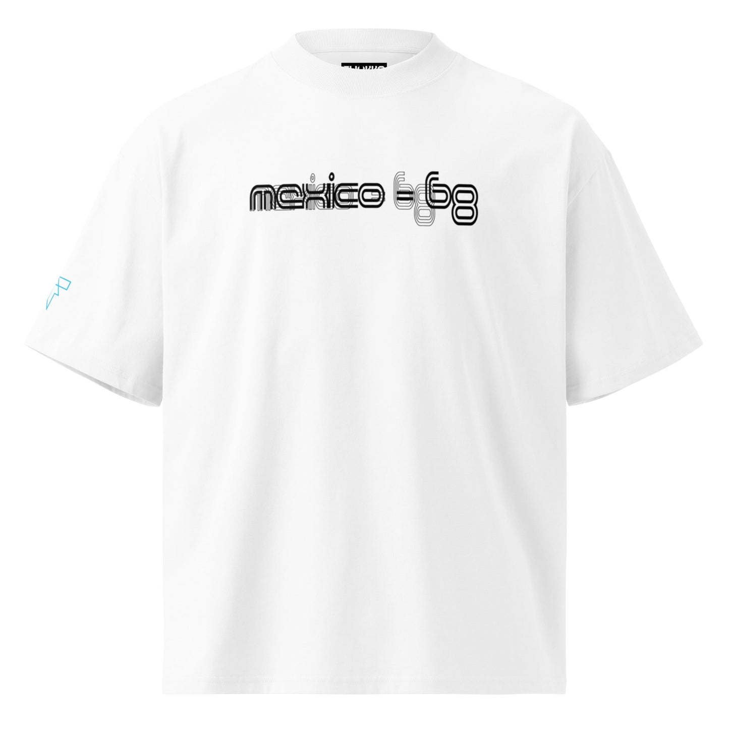 Woman organic oversized high neck - Mexico 68 - Fliukka street wear.