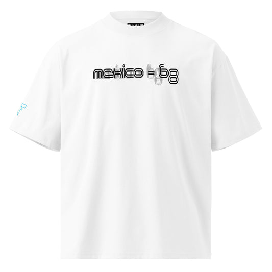 Woman organic oversized high neck - Mexico 68 - Fliukka street wear.