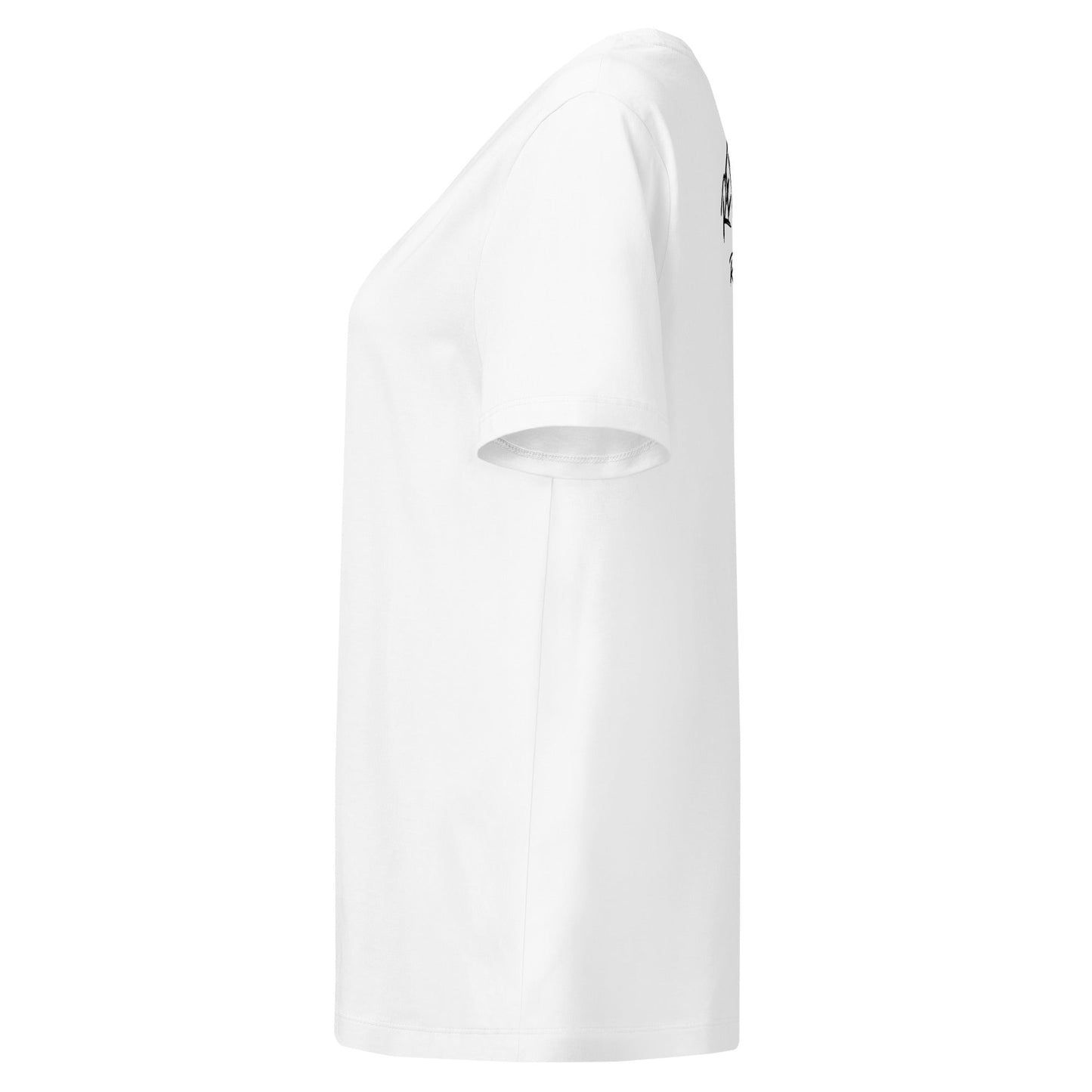 Women’s organic ribbed neck t-shirt - Fliukka street wear.
