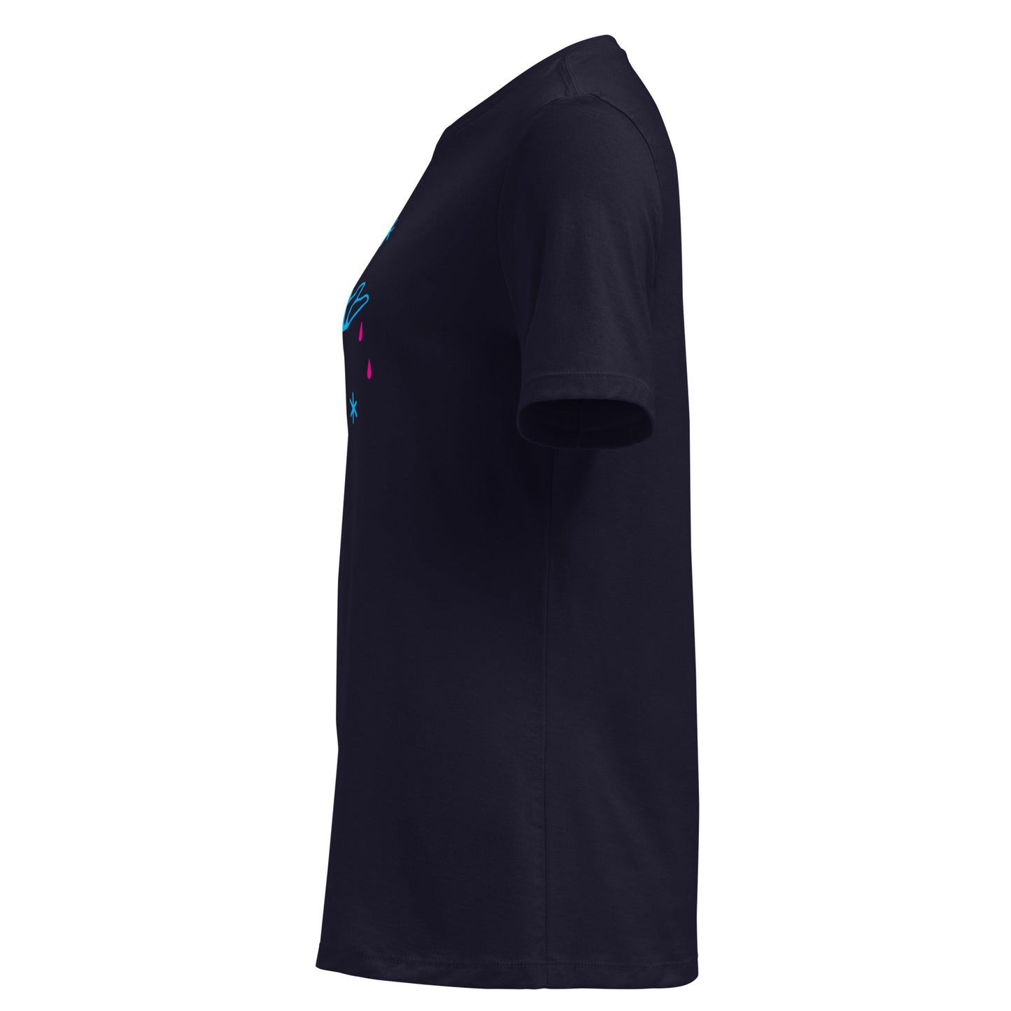 Women's relaxed t-shirt - Bleed the Stars - Fliukka street wear.