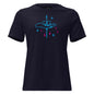 Women's relaxed t-shirt - Bleed the Stars - Fliukka street wear.
